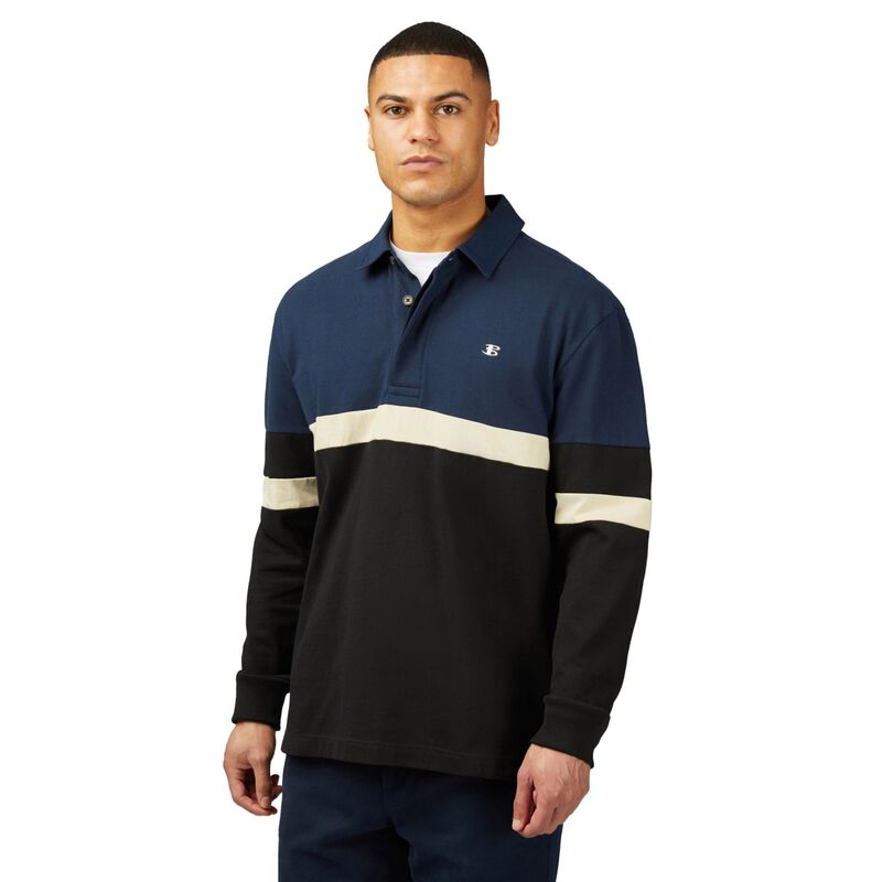 Ben Sherman Colour Block Rugby image number 0